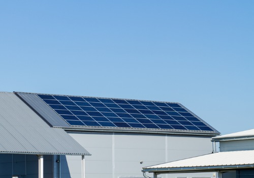Solar Panel Installation in Richmond VA for a warehouse
