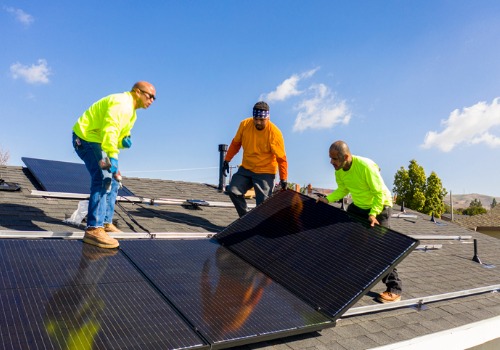 New Solar Panels being installed in Peoria IL