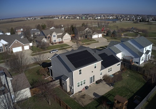 Residential Solar in neighborhood in Bloomington IL