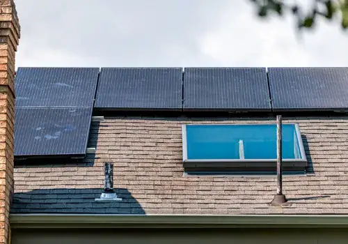 rooftop solar panels mounted on racking racks and rails on top of picture id1271764100.jpg