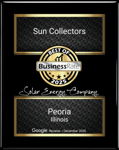 sun collectors plaque